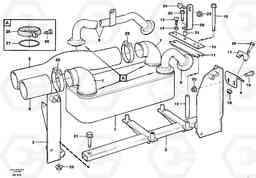 85093 Heat exchanger A35 Volvo BM A35, Volvo Construction Equipment