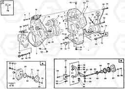 58192 Transfer gear box A35 Volvo BM A35, Volvo Construction Equipment