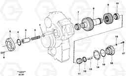 20100 Intermediate shaft A35 Volvo BM A35, Volvo Construction Equipment