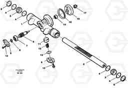 16014 Rack gear A35 Volvo BM A35, Volvo Construction Equipment