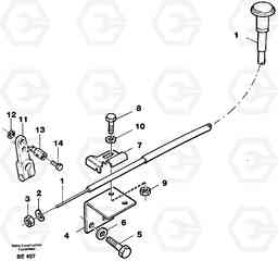 16681 Governor controls. A35 Volvo BM A35, Volvo Construction Equipment