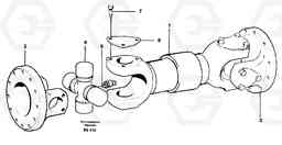 8168 Propeller shaft A35 Volvo BM A35, Volvo Construction Equipment