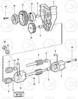 98959 Oil pump A25B A25B, Volvo Construction Equipment