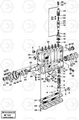 89290 Injection pump A25B A25B, Volvo Construction Equipment