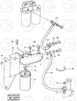 49061 Extra fuel filter A25B A25B, Volvo Construction Equipment