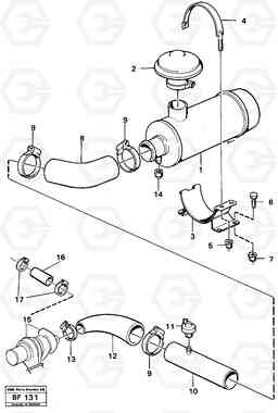 83416 Inlet system A25B A25B, Volvo Construction Equipment