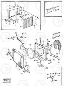 86985 Radiator, fitting A25B A25B, Volvo Construction Equipment