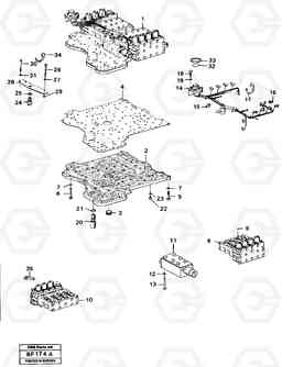 46870 Selector valves A25B A25B, Volvo Construction Equipment