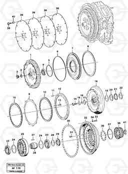 16934 Torque converter A25B A25B, Volvo Construction Equipment