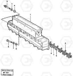 24778 Inlet manifold A25B A25B, Volvo Construction Equipment