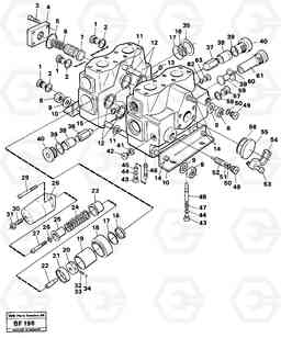 64179 Tip valve A25B A25B, Volvo Construction Equipment