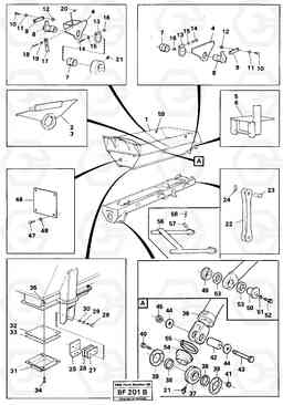 77942 Dumper body with fitting parts A25B A25B, Volvo Construction Equipment