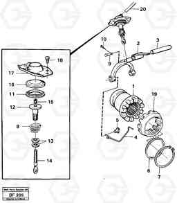 4357 Differential lock A25B A25B, Volvo Construction Equipment