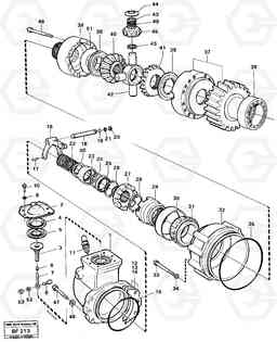 101077 Differential A25B A25B, Volvo Construction Equipment