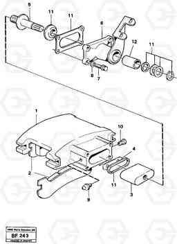 21529 Parking brake 6 X 6 A25B A25B, Volvo Construction Equipment