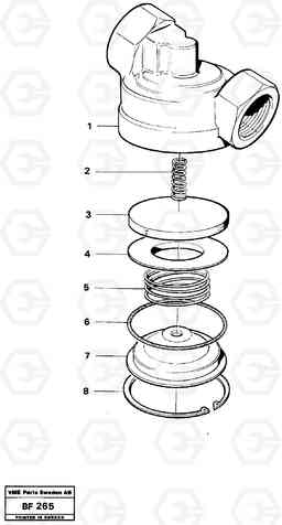 14099 Quick-release valve A25B A25B, Volvo Construction Equipment