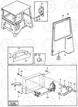 66322 Door A25B A25B, Volvo Construction Equipment