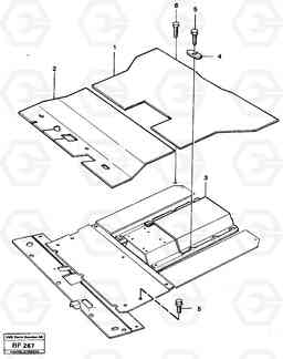 21840 Floor A25B A25B, Volvo Construction Equipment