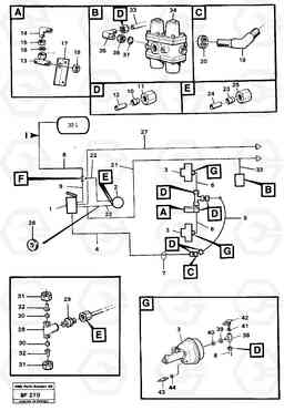 65456 Brake system Tractor A25B A25B, Volvo Construction Equipment