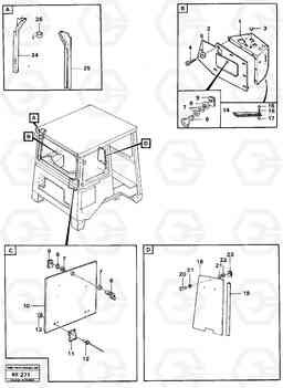 22429 Cover plates and doors A25B A25B, Volvo Construction Equipment