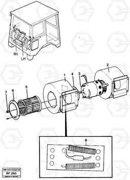 21851 Fan A25B A25B, Volvo Construction Equipment