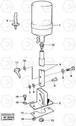 49320 Rotating beacon A25B A25B, Volvo Construction Equipment