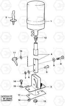 49320 Rotating beacon A25B A25B, Volvo Construction Equipment