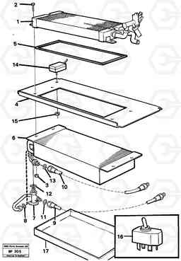 21852 Air-conditioning conditioning unit A25B A25B, Volvo Construction Equipment