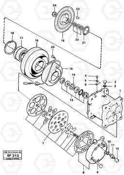 54073 Air compressor A25B A25B, Volvo Construction Equipment