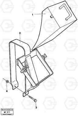 83068 Lock Wedge A25B A25B, Volvo Construction Equipment