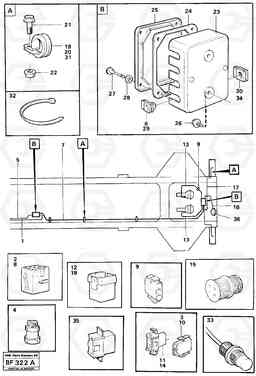 42708 Cable harnesses, rear A25B A25B, Volvo Construction Equipment