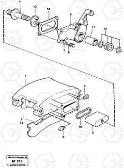 21530 Parking brake 4 X 4 A25B A25B, Volvo Construction Equipment