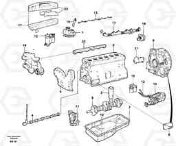 10887 Engine A40 VOLVO BM VOLVO BM A40 SER NO - 1151/- 60026, Volvo Construction Equipment