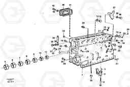 98042 Cylinder block A40 VOLVO BM VOLVO BM A40 SER NO - 1151/- 60026, Volvo Construction Equipment