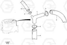 86140 Crankcase ventilation A40 VOLVO BM VOLVO BM A40 SER NO - 1151/- 60026, Volvo Construction Equipment