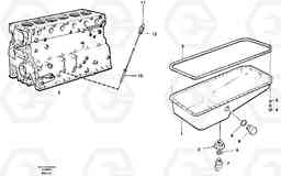 21309 Oil sump A40 VOLVO BM VOLVO BM A40 SER NO - 1151/- 60026, Volvo Construction Equipment