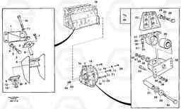 59795 Engine support and flywheel housing A40 VOLVO BM VOLVO BM A40 SER NO - 1151/- 60026, Volvo Construction Equipment