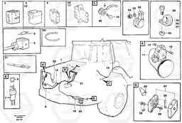 84949 Cable harnesses, front A40 VOLVO BM VOLVO BM A40 SER NO - 1151/- 60026, Volvo Construction Equipment