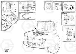 94868 Cable harnesses, front A40 VOLVO BM VOLVO BM A40 SER NO - 1151/- 60026, Volvo Construction Equipment