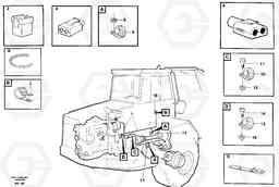 35336 Cable harnesses, front A40 VOLVO BM VOLVO BM A40 SER NO - 1151/- 60026, Volvo Construction Equipment