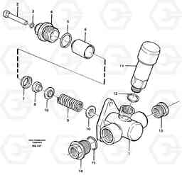 95985 Feed pump A40 VOLVO BM VOLVO BM A40 SER NO - 1151/- 60026, Volvo Construction Equipment