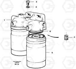 10898 Fuel filter A40 VOLVO BM VOLVO BM A40 SER NO - 1151/- 60026, Volvo Construction Equipment