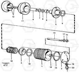 35325 Exhaust pressure regulator A40 VOLVO BM VOLVO BM A40 SER NO - 1151/- 60026, Volvo Construction Equipment