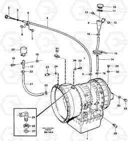 91645 Power transmission A40 VOLVO BM VOLVO BM A40 SER NO - 1151/- 60026, Volvo Construction Equipment