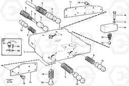 26672 Main pressure valve A40 VOLVO BM VOLVO BM A40 SER NO - 1151/- 60026, Volvo Construction Equipment