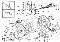 59798 Transfer gear box A40 VOLVO BM VOLVO BM A40 SER NO - 1151/- 60026, Volvo Construction Equipment