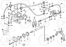 59799 Control for high and low gear A40 VOLVO BM VOLVO BM A40 SER NO - 1151/- 60026, Volvo Construction Equipment