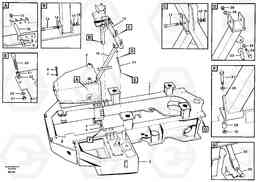 90628 Frame, Front A40 VOLVO BM VOLVO BM A40 SER NO - 1151/- 60026, Volvo Construction Equipment