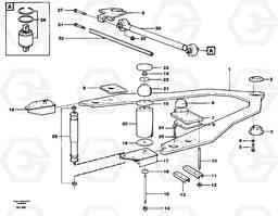 19866 Front axle suspension A40 VOLVO BM VOLVO BM A40 SER NO - 1151/- 60026, Volvo Construction Equipment