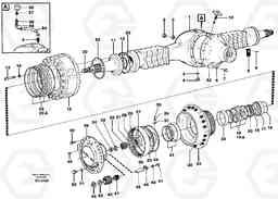 87040 Planetary axle, motor unit A40 VOLVO BM VOLVO BM A40 SER NO - 1151/- 60026, Volvo Construction Equipment